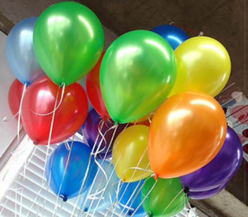 Globos De Látex R12 Mate Paquete De 35 Unidads Detal