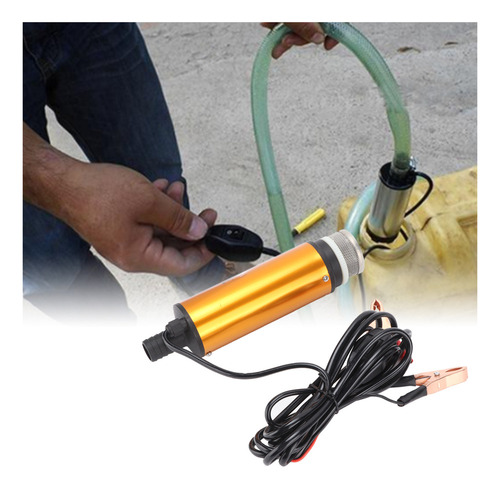 Bomba Eléctrica Sumergible Portátil Mini 12v 51mm Dc 30l/