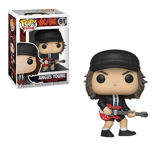 Figura Angus Young Ac/dc - Funko Pop! Rocks: Music