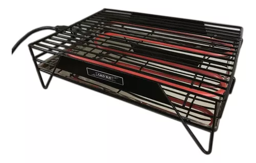 Parrilla Eléctrica Caloblin® Mediana Acero - Capacidad 7kg