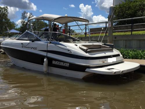 Imagen 2 de 15 de Lancha Cuddy Quicksilver 2400 Volvo 280dp 2016 Circuito Cerr