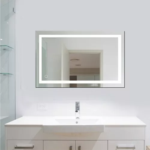 Accesorio Espejo Para Baño Con Luz Led Integrada De 45x65cm