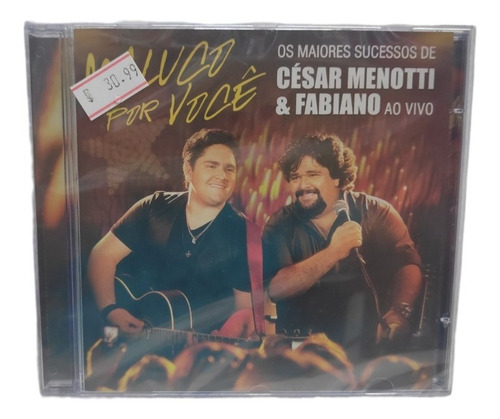 Cd César Menotti E Fabiano*/maluco Por Você Ao Vivo