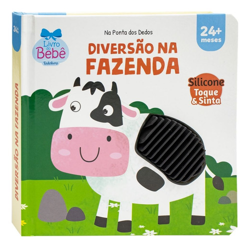 Livro Na Ponta Dos Dedos - Animais Da Fazenda - Toque/sinta