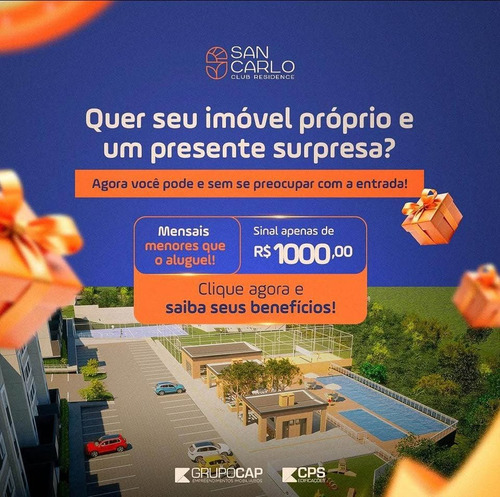 Vendo Apartamentos Novo Com Lazer Completo, Segurança 24h, Itbi E Registro Grátis! Conquiste Seu Novo Lar Com Condições Imperdíveis!