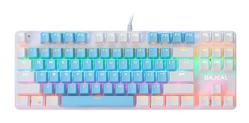 Teclado Mecánico Ligero Mecánico Con Cable Con 87 Teclas