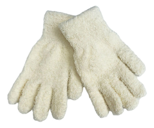 Guantes De Terciopelo Coral Lindos Guantes De Dedo Completo