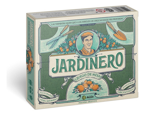 Maldón Jardinero Juego De Mesa Ilustrado Botanica Familiar