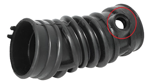 Mangueira Filtro Ar Tbi Com Furo P/ Sensor Corsa Celta Mpfi