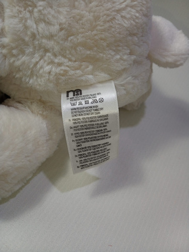 Oso Peluche Mothercare Importado Mide 30 Cms Softplush