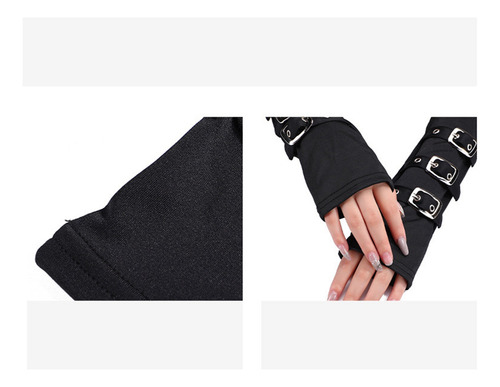 Guantes Largos Para Mujer Guantes Sin Dedos Con Estilo