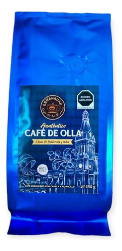 Café De Olla, Mezcla De Café, Piloncillo Y Canela 250 Grs