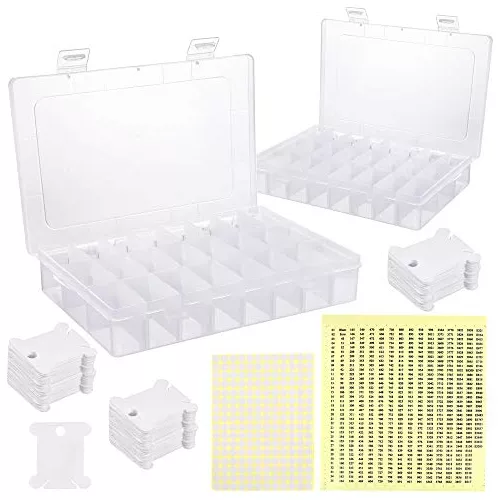 Caja organizadora de hilos XL