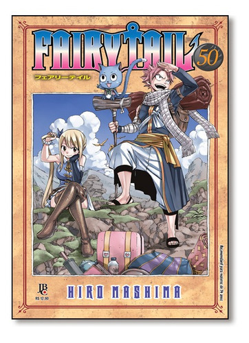 Fairy Tail - Vol. 50, De Hiro Mashima. Editora Jbc, Capa Mole Em Português