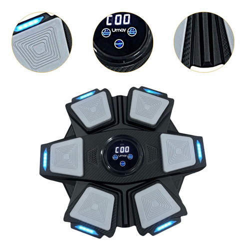 Máquina De Boxeo Inteligente Para Entrenamiento De Negro