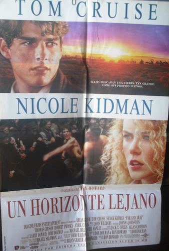 Afiche Orig. De La Película Un Horizonte Lejano Tom Cruise (Usado)
