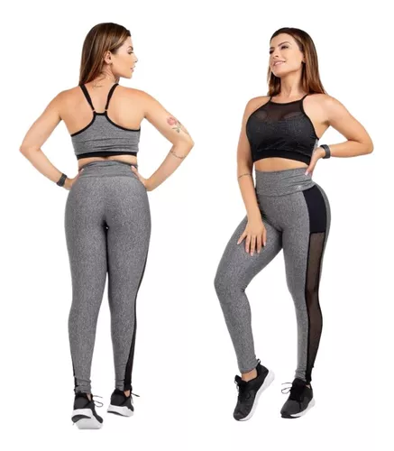 Calça Legging Roupa De Academia Feminina