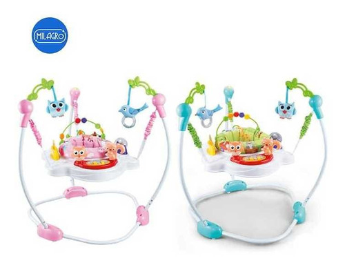 Saltarin Jumper Para Bebe Con Asiento Giratorio Centro Juego