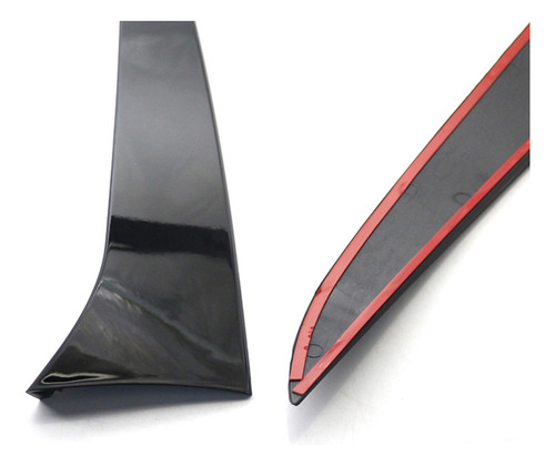 2x Spoiler Lateral Automotriz Canard Splitter Reemplazo De