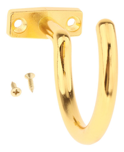 Gancho Para Taco De Mesa De Billar, Soporte De Metal Dorado,