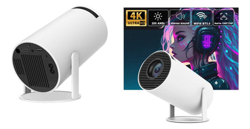 Proyector Tv Audio Hy300 Android 11 Bluetooth Wi-fi 6 Fhd 4k