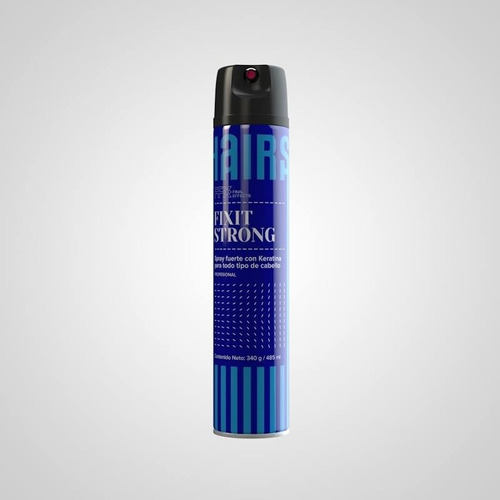 Spray Fijador Fuerte Con Keratina Fixit Hairssime 485ml