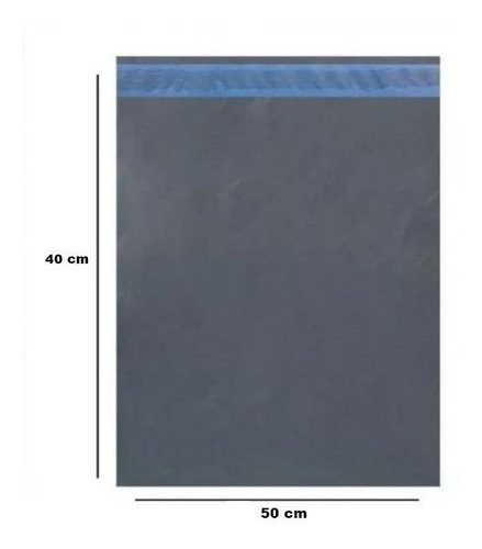 Envelope De Segurança Cinza 50x40 Com 1000 Unidades Promoção