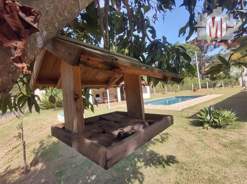 Imagem 26 de 30 de Linda Chácara Com 3 Dormitórios, Edícula, Piscina, Pomar, À Venda, 1800 M² Por R$ 460.000 - Rural - Socorro/sp - Ch0781