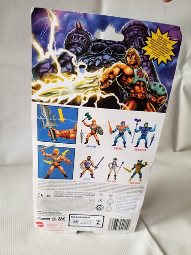 Figura De Accion He Man Masters Off The Universe 14 Exhibida (Usado)