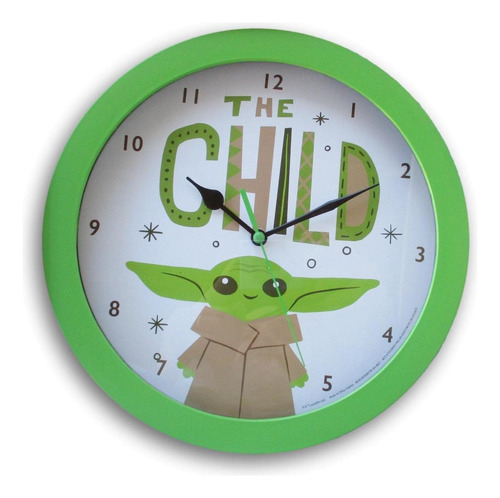 Summer Decor The Mandalorian Baby Grogu - Reloj De Pared Ana