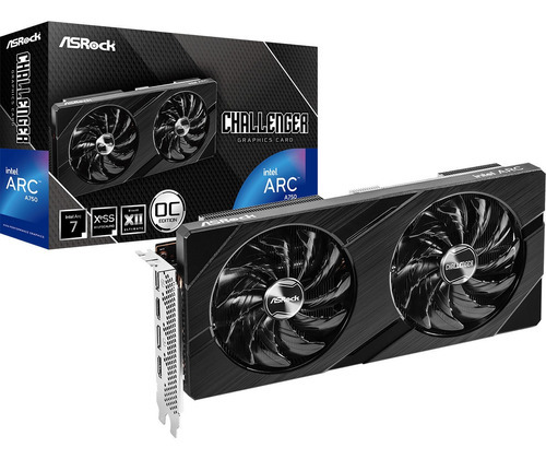 Tarjeta Video Asrock Intel A750 Cld 8go, 8gb 256bits, Ddr6