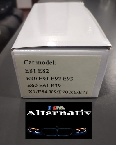 2 Plafones Led Para Patente Bmw E90, E92, E39, E60, E61, E70