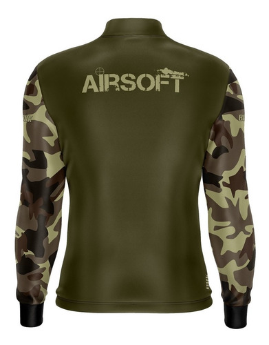 Imagem 5 de 7 de Camiseta Adventure Airsoft Camo 01 Com Fpu 50+