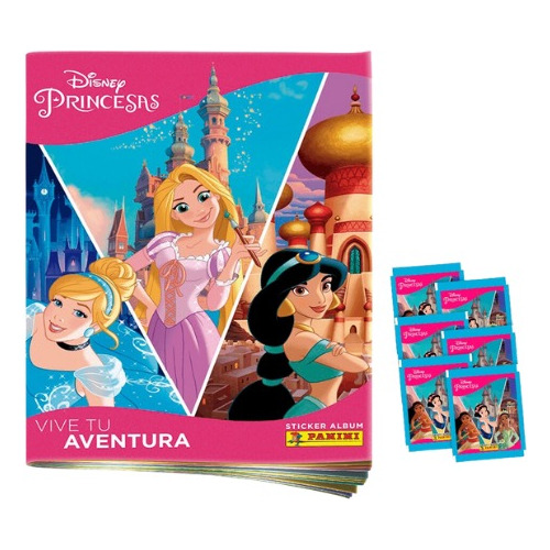 Álbum Disney Princesas Vive Tu Aventura Completo A Pegar.