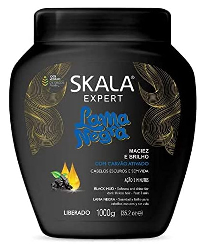 Skala - Experta - Creme De Tratamento Lama Negra 1 Kg Cc3q0