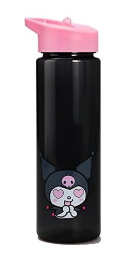 Sanrio Kuromi Ojos Corazón 24 Oz Botella De Agua De 7ty3l