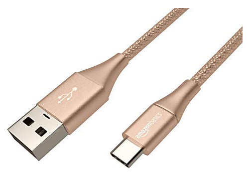 Trenzada Doble Nylon Usb Tipo C Escribir Un Cable De 3 ...