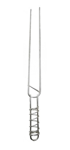 Imagen 3 de 9 de Parrilla Para Pescado Camping 85 X 21 + Atizador Y Pinche
