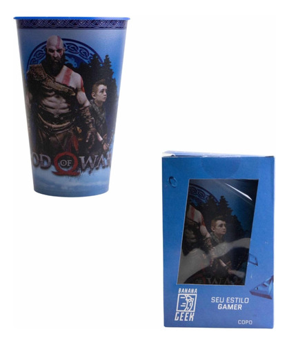 Copo Geek Playstation God Of War