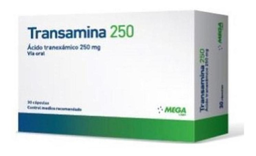 Transamina 250 Mg 30 Capsulas