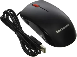 Mouse Optico Lenovo M120 Wired Usb Negro