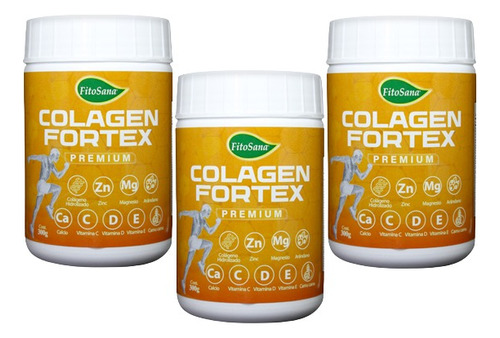 Colageno Hidrolizado Sistema Inmune & Salud Osea 03 Frascos