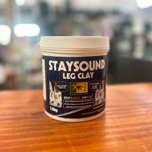 Barro Frío Staysound 1,5 Kg - Calmante Refrescante Caballos