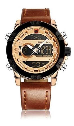 Naviforce 9097 Reloj Hombre Analogo Digital  4 Colores