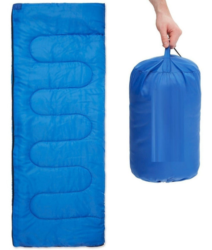 Sleeping Bag 10° 2 En 1 Bolsa De Dormir 1 Persona Camping