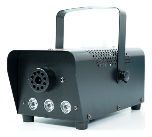 Máquina De Fumaça 3 Leds Rgb 110v Controle Sem Fio Eventos