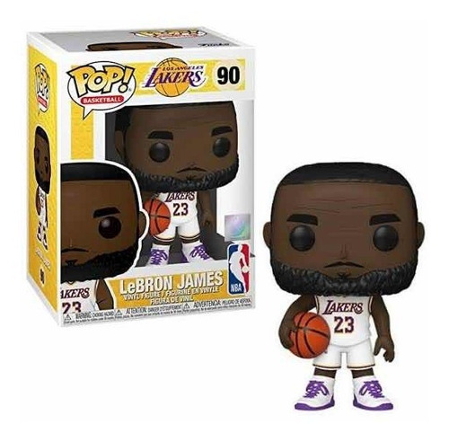 Funko Pop Basketball 90 Lebron James Los Angeles Lakers Nba (Usado)