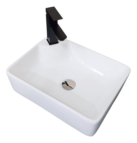 Arenci-pack Lavabo Mod. Manchester - Q5 Negro 44x34x12 Cms.