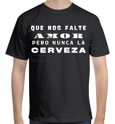 Playera Diseño Que Nos Falte Amor - San Valentín - Amor