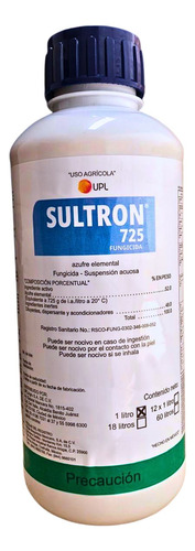 Sultron Fungicida Acaricida Cenicilla Araña Antracnosis 1lt